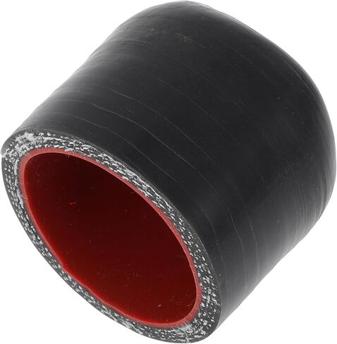 ACROPIX 1-1/2" 38 مم معرف 4 طبقات بوليستر سيليكون غطاء نهاية خرطوم مطاطي لصمام تجاوز توربو المبرد فراغ 5 مم 30 مم أسود من الخارج وأحمر من الداخل in Saudi Arabia