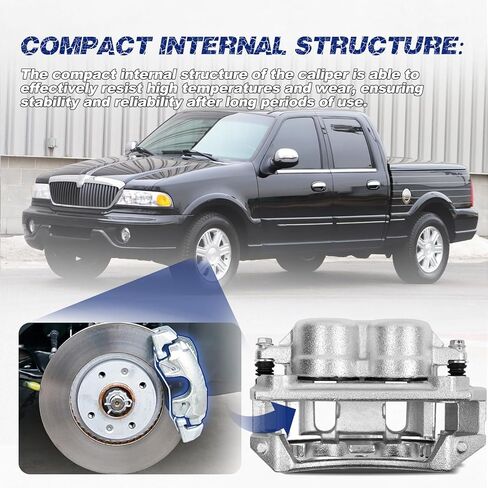الفرجار الأمامي الأيسر متوافق مع Ford F-150 1999-2003؛ F-150 التراث 2004 / لينكولن بلاكوود 2002-2005 # F65Z-2B292-BA، F65Z2B292BA، XL3Z-2B121-CA، XL3Z2B121CA، 18-B4751 in Saudi Arabia
