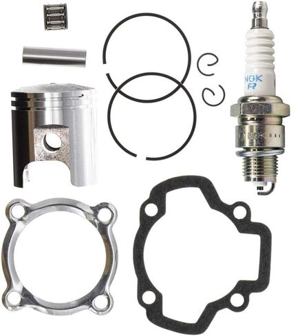NICHE Big Bore 44mm Top End Repair Kit for Yamaha Y-Zinger PW50 QT50 YF60S 18U-11631-00-A0 1979-2017 in Saudi Arabia