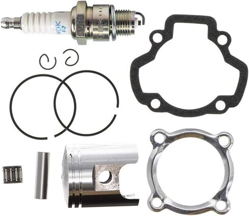NICHE Big Bore 44mm Top End Repair Kit for Yamaha Y-Zinger PW50 QT50 YF60S 18U-11631-00-A0 1979-2017 in Saudi Arabia