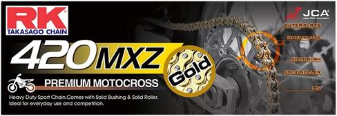 GB420 MXZ X 130 LINKS Snow Chain, Hardened Steel, Off-Road Motorcycles in Saudi Arabia