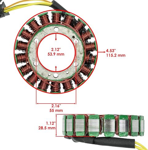 Caltric Stator & Regulator Rectifier Compatible With Honda Cbr900Rr Cbr 900Rr Fireblade 1996-1999 Motorcycle in Saudi Arabia