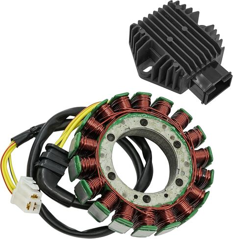 Caltric Stator & Regulator Rectifier Compatible With Honda Cbr900Rr Cbr 900Rr Fireblade 1996-1999 Motorcycle in Saudi Arabia