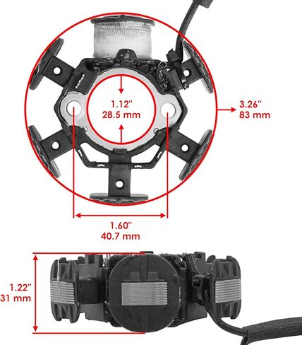 Caltric Stator Compatible With Honda Sportrax 90 Trx90 Trx-90 1999-2005 Magneto in Saudi Arabia