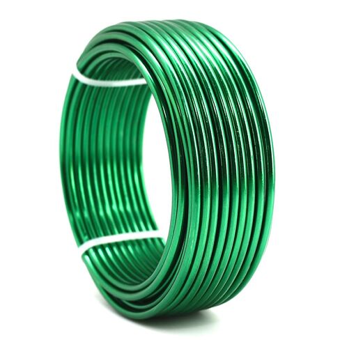Bendable Aluminum Craft Wire, 36 Feet 3mm Metal Craft Wire for DIY Jewelry Making, Sculpting, Doll Making, Modelling, Bonsai Training, Crafting (C Green) in Saudi Arabia
