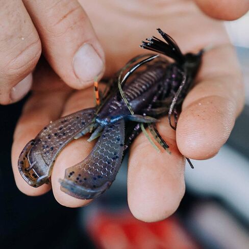 CrushCity Cleanup Craw 3 Black N Blue CCCLC35BKNB in Saudi Arabia