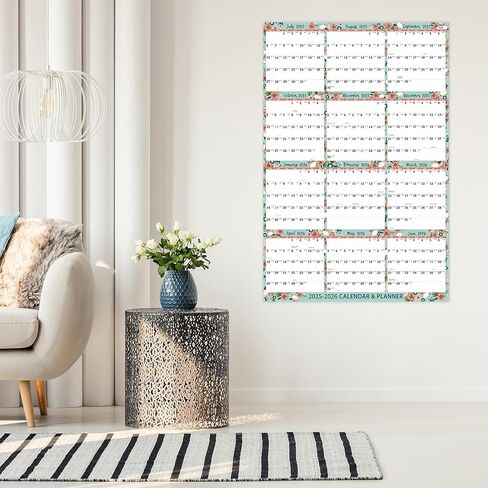 2024-2025 Wall Calendar - Calendar 2024-2025 from July 2024 to December 2025, 11.6''x14.8'',Calendar Planner 2024-2025 in Saudi Arabia