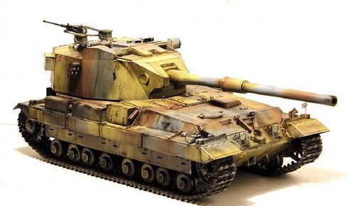 مسلية هواية 1/35 مدمرة الدبابة البريطانية FV215B (183) AH35A008 in Kuwait