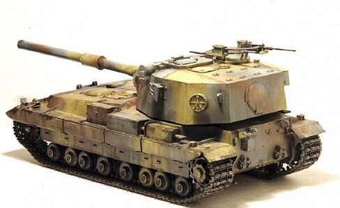 مسلية هواية 1/35 مدمرة الدبابة البريطانية FV215B (183) AH35A008 in Kuwait
