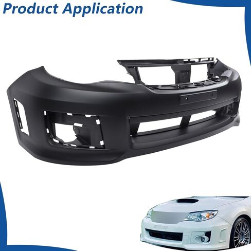 WFLNHB Plastic Front Bumper Cover Primed Replacement for Impeza WRX 2011-2014 57704FG113 SU1000167 in Saudi Arabia