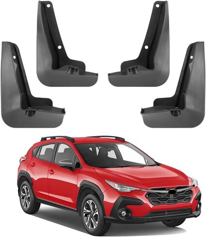 Car Mud Flaps Splash Guards Mudflaps for Subaru Crosstrek 2024 2025 2026 Base Premium Sport Limited Auto Exterior Accessories Tire Mudguards Wheel Inner Fender Liner Guard Flap Fenders in Saudi Arabia