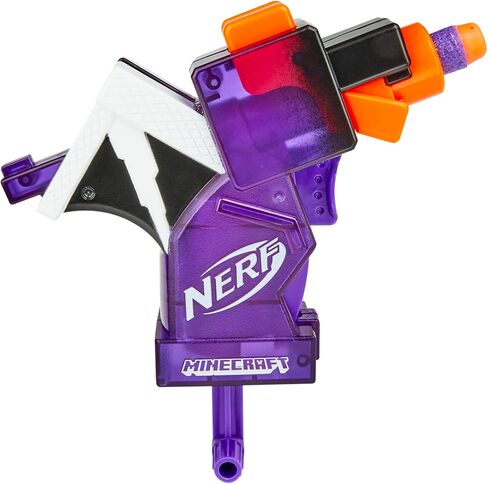 Nerf MicroShots Minecraft Ender Dragon Mini Blaster, Minecraft Dragon Mob Design, Includes 2 Official Elite Darts, Priming Handle in Saudi Arabia