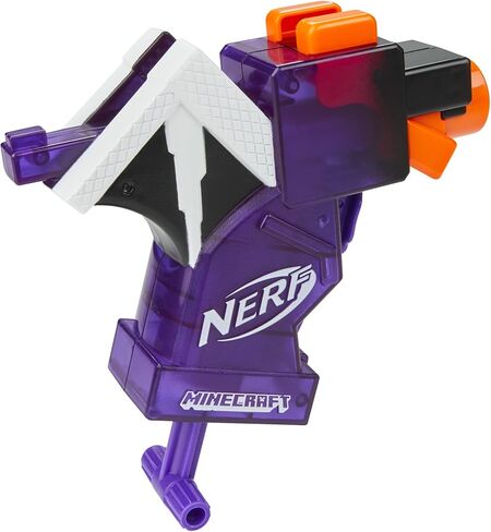 Nerf MicroShots Minecraft Ender Dragon Mini Blaster, Minecraft Dragon Mob Design, Includes 2 Official Elite Darts, Priming Handle in Saudi Arabia