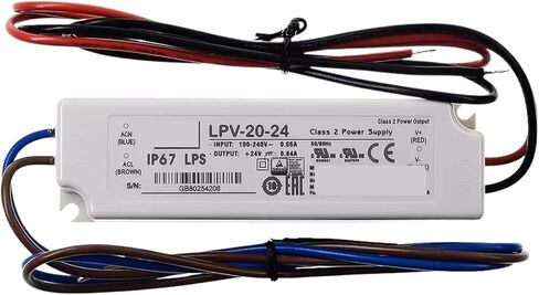 1pcs LPV-20 LPV-20-5 LPV-20-12 LPV-20-15 LPV-20-24 20W Single Output Switching Power Supply(LPV-20-24) in Saudi Arabia