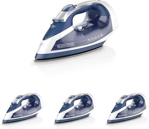 BLACK+DECKER Cord Reel Iron with Nonstick Soleplate, ICR16X in Saudi Arabia