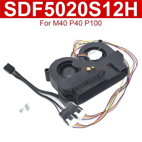 for for M40 P40 P100 Graphics Card Blower Fan DC12V Cooling SDF5020S12H in Saudi Arabia