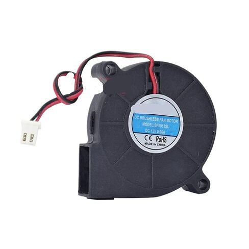 SF5015SL 12V 0.06A 0.72W 5cm 2PIN 2 Wires 5015 50x50x15mm Industrial Blower for Humidifier Cooling Fan in Saudi Arabia