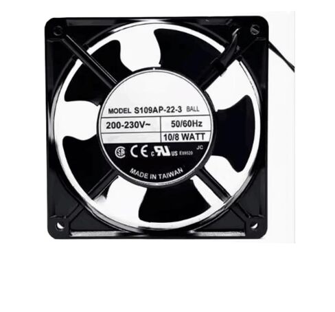 S109AP-22-3 Ball AC 220V 10W 120x120x38mm 2-Wire Server Cooling Fan in Saudi Arabia