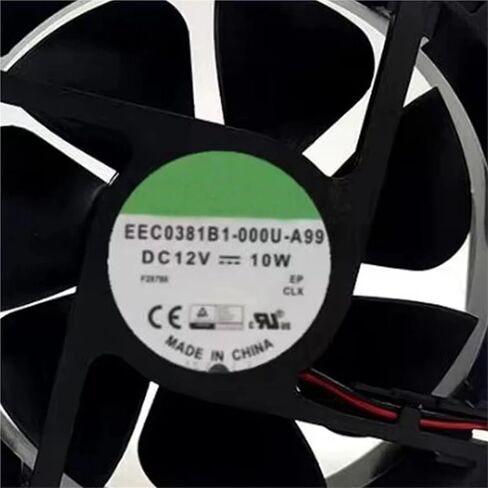 مروحة تبريد 2Pin 12038 120 * 120 * 38 مم 10 وات EEC0381B1-000U-A99 DC12V in Saudi Arabia