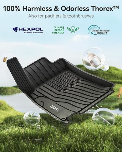 3W Floor Mats for Mercedes Benz CLA 250(2020-2026) / GLA 250(2021-2026), TPE All Weather Custom Fit Floor Liner for Benz CLA GLA, TPE All-Weather Custom Fit Car Liners in Saudi Arabia