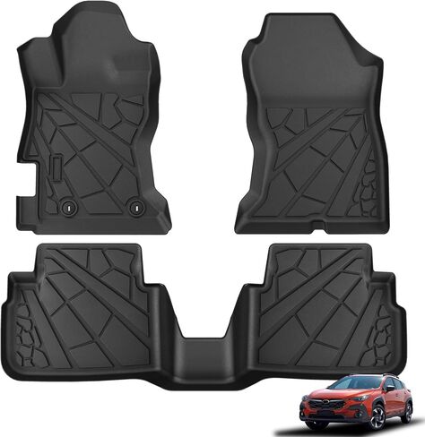 KARPAL Floor Mats for Subaru Legacy & Outback 2020-2025, All-Weather TPE Custom Fit 1st & 2nd Row Floor Liners, Subaru Legacy & Outback Accessories in Saudi Arabia