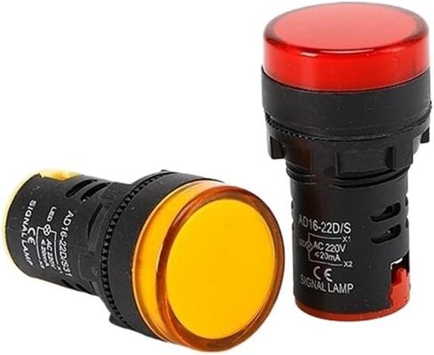 إنذار صفارة AD16-22SM مزود بإضاءة LED وامضة مقاس 22 مم، وإنذار مسموع ومرئي عالي الديسيبل in Saudi Arabia