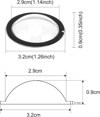 4PCS Lens Guard Compatible with Tesla Model Y Juniper/Model S/Model 3 2025 2026,PC Protective Cover for Front Bumper Camera,For Model Y Juniper/S/3 accessories in Saudi Arabia