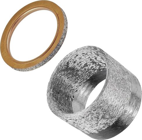 Caltric Muffler Gasket Compatible with Yamaha YZ450F 2004 2005 2006 / 3VD-14613-01-00 in Saudi Arabia