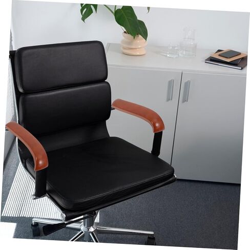 Gadpiparty 1 Pair Wooden Chair Arm Pads Replacement Armrest for Office and Gaming Chairs Stylish Design for Comfort and Support for Home and Office Use in Saudi Arabia