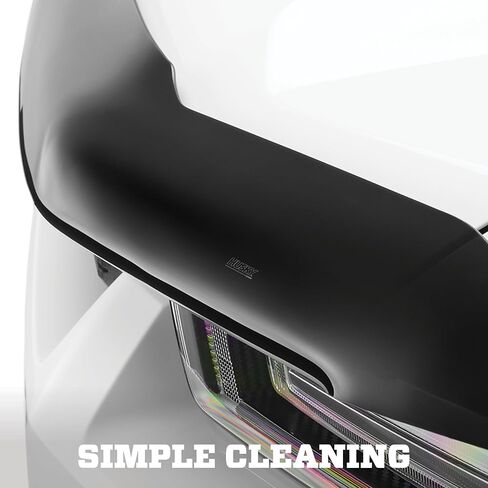 Husky Liners Hood Protector | Fits 2015-2017 Chrysler 200, High Profile/Bug Shield - 1 pc., Smoke | 2810376 in Saudi Arabia