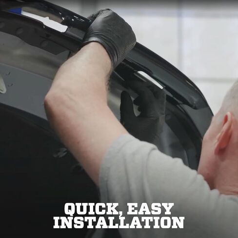 Husky Liners Hood Protector | Fits 2015-2017 Chrysler 200, High Profile/Bug Shield - 1 pc., Smoke | 2810376 in Saudi Arabia
