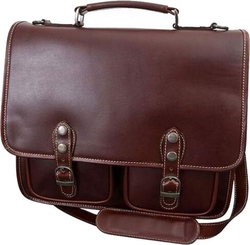 Canyon Outback Leather Goods, Inc. Sabino 15-inch Leather Computer Briefcase- Great for Men and Women - Full Grain Durable Leather in Saudi Arabia