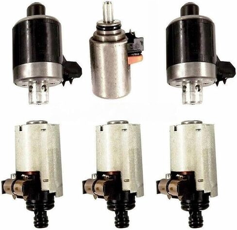 722.6 Gearbox Valve body Solenoids Set 6 Pcs Compatible For Benz 5-SPEED Automatic Transmission in Saudi Arabia