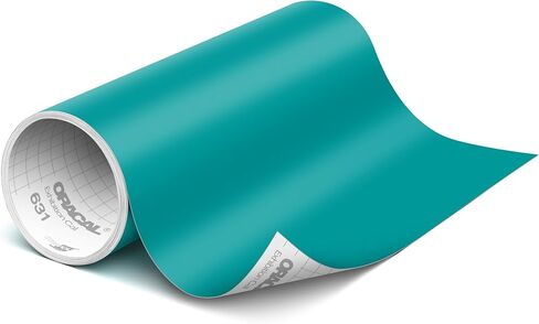 ORACAL 631 Matte Dark Red Vinyl Durable Roll Easy to Weed Permanent Adhesive Craft Vinyl for Plotting Machines, Decals & DIY Projects 12" x 10ft in Kuwait