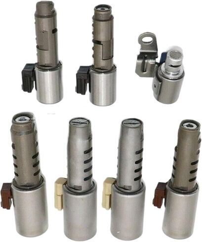 7PCS U660 U660E Transmission Valve Body's Solenoid Valve Kit Compatible For Toyota Compatible For Lexus ES350 Camry Refurbished in Saudi Arabia