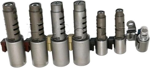 7PCS U660 U660E Transmission Valve Body's Solenoid Valve Kit Compatible For Toyota Compatible For Lexus ES350 Camry Refurbished in Saudi Arabia