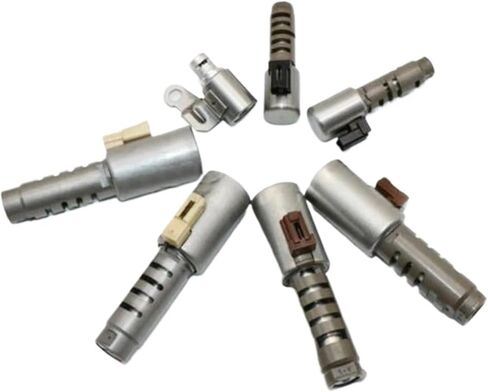 7PCS U660 U660E Transmission Valve Body's Solenoid Valve Kit Compatible For Toyota Compatible For Lexus ES350 Camry Refurbished in Saudi Arabia