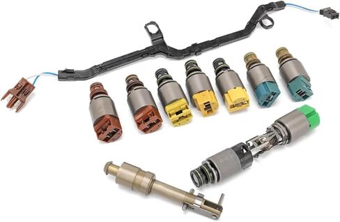 6HP21 6HP28 Transmission Solenoid Kit Compatible For BMW 528i 535i 740i X5 X6 Alpina B7 Jaguar 1068298047 6HP21X 6HP28X ZF6HP21 ZF6HP28 in Saudi Arabia
