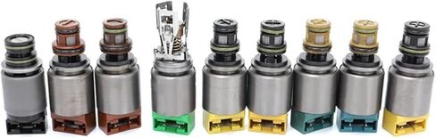 6HP21 6HP28 Transmission Solenoid Kit Compatible For BMW 528i 535i 740i X5 X6 Alpina B7 Jaguar 1068298047 6HP21X 6HP28X ZF6HP21 ZF6HP28 in Saudi Arabia