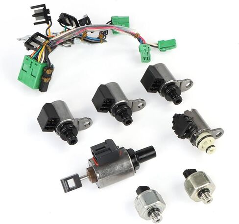 1 Set Transmission Solenoids Valve Body 33446-JF011 33420XX1 Compatible For Nissan Altima Sentra Compatible For Dodge Caliber 203452A 33435J RE0F10A in Saudi Arabia