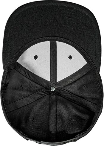 Skull and Rose Hats for Women Snapback Hats for Men Skeleton Cap Black Flat Bill Brim Trucker Snap Backpack Hat Fitted Skull Hats Adjustable in Saudi Arabia