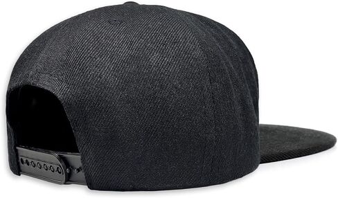 Skull and Rose Hats for Women Snapback Hats for Men Skeleton Cap Black Flat Bill Brim Trucker Snap Backpack Hat Fitted Skull Hats Adjustable in Saudi Arabia