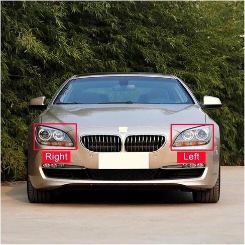 Compatible For BMW 6 Series M6 F12 F06 2010 2011 2012 2013 2014 Car Headlight Shell Headlight Cover Headlamp Lens Headlight Glass(Right) in Saudi Arabia