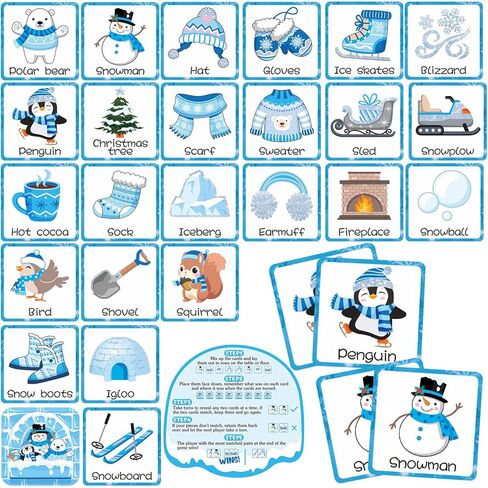 Containlol 48 Pcs Summer Christmas Games Hawaiian Christmas Matching Games Cards Summer Beach Memory Cards for Adult Family Gathering Favors Holiday Tropical Xmas Party Supplies in Saudi Arabia