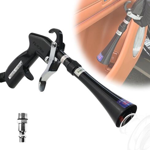 مسدس تنظيف داخلي للسيارة عالي الضغط لتنجيد السيارة، ضاغط هواء تورنيدو مرفق، مسدس نفخ الهواء، منظف غبار السيارة، ضاغط هواء، مسدس نفخ مزود بفوهة in Kuwait