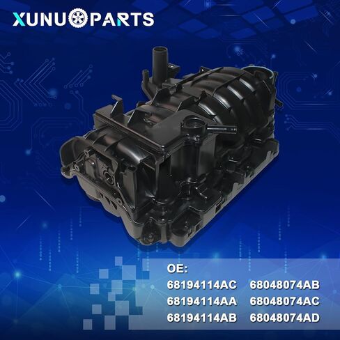 5.7L V8 Intake Manifold Compatible with 2009-2010 Dodge Ram 1500 2009-2010 Ram 2500 Replace# 68194114AC 68194114AA 68194114AB 68048074AB 68048074AC 68048074AD in Saudi Arabia