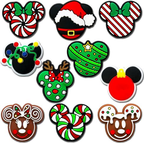Cartoon Christmas Tree Focal Silicone Beads, Cute Beads for DIY Crafts Jewelry Necklaces Bracelets Keychain Pen Making (Red) in Saudi Arabia