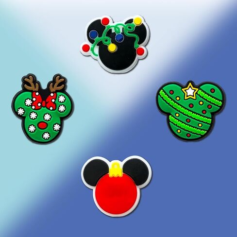 Cartoon Christmas Tree Focal Silicone Beads, Cute Beads for DIY Crafts Jewelry Necklaces Bracelets Keychain Pen Making (Red) in Saudi Arabia