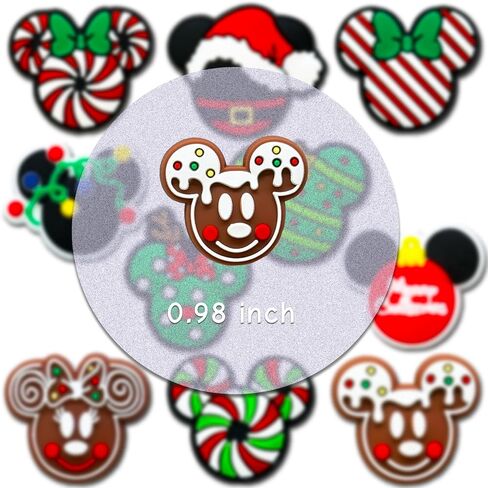 Cartoon Christmas Tree Focal Silicone Beads, Cute Beads for DIY Crafts Jewelry Necklaces Bracelets Keychain Pen Making (Red) in Saudi Arabia