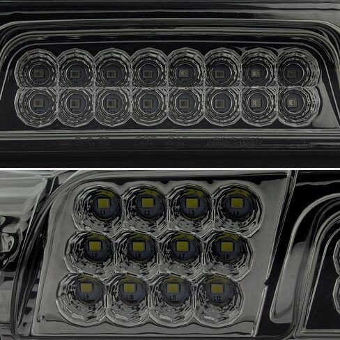 AKKON - For 2014-2021 Sierra Silverado 1500 2500 3500 HD Heavy Duty Smoked LED 3rd Brake Cargo Light Lamp in Saudi Arabia